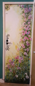 Trish. old kitchen door has new life 1.21.jpg